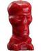 Red Skull Candle 5"