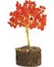 Carnelian gemstone tree