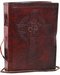 Celtic Cross leather w/ cord