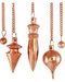copper plated Brass pendulum