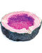 4 1/4" Purple crystal ashtray