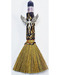 7 1/2" Angel W Crystal broom