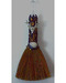 7 1/2" Deer W Crystal broom