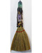 7" amethyst W Crystal broom
