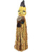 10 1/2" Pentagram Crystal broom