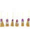 (set of 6) 6" broom