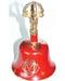 5 1/2" Red Tibetan Bell (note F) 5 1/2" Red Tibetan Bell (note F)