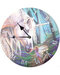 11 1/2" Fairy Whispers clock