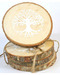 (set of 4) 4" Tree of Life wood coasters