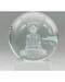 80mm Clear Buddha gazing ball 80mm Clear Buddha gazing ball