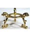 Gold Flower Crystal Ball Stand
