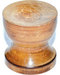 Wood gazing ball stand (3/pk)