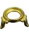 Gold Flower Crystal Ball Stand
