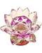 3 1/2" x 4 1/2" crystal lotus t-lite