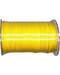 Yellow Waxed Cotton cord 1mm 100 yds