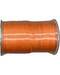 Orange Waxed Cotton cord 2mm 100 yds