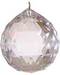 20 mm Clear faceted crystal ball