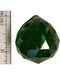 30 mm Green faceted crystal ball