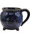 3 3/4" Pentagram Cauldron Blue mug