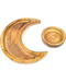 10 1/4" Moon wooden tray