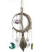 12"x 3 1/2" Moon & Broom wall hanging
