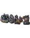 5# Quartz cluster with Black color 5# Quartz cluster with Black color