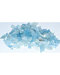 1 lb Aquamarine tumbled chips 6-8mm