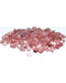 1 lb Quartz, Strawberry tumbled chips 5-7mm 1 lb Quartz, Strawberry tumbled chips 5-7mm