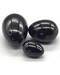 (set of 3) Black Obsidian Yoni eggs