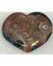 large Heart Puffed Druze Agate