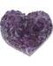 2" Amethyst Druse heart (B quality)