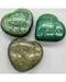 3" Aventurine, Green with Mica heart 3" Aventurine, Green with Mica heart