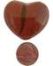 1 3/4" Goldstone, Red heart