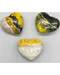 1 3/4" Jasper, Bumble Bee heart 1 3/4" Jasper, Bumble Bee heart
