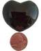 1 3/4" Obsidian, Black Heart 1 3/4" Obsidian, Black Heart