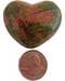 1 3/4" Unuakite Heart 1 3/4" Unuakite Heart