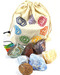(set of 7) Chakra stones with Bag