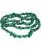 32" Malachite chip necklace