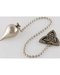 Silver-Toned pendulum with Triquetra