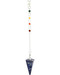 6-sided Sodalite chakra pendulum