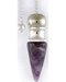 Amethyst Chambered pendulum