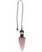 Rose Quartz Chambered pendulum Rose Quartz Chambered pendulum