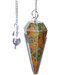 6-sided Ocean Jasper pendulum 6-sided Ocean Jasper pendulum