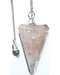 6-sided Rose Orgone pendulum