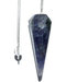 6-sided Iolite pendulum