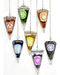 6-sided 7 Chakra orgone pendulum (7 pcs)