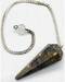 6-sided Scapolite pendulum 6-sided Scapolite pendulum
