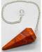6-sided Snake Skin Agate pendulum 6-sided Snake Skin Agate pendulum