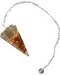Citrine orgone pendulum