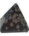 30-35mm Obsidian, Snowflake pyramid